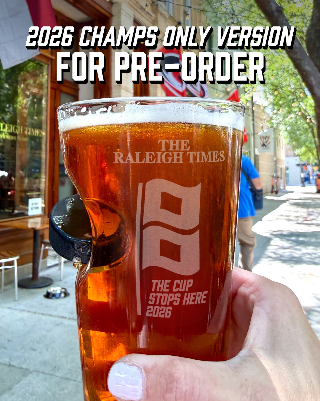 PRE-ORDER Raleigh Times Champs Cup 2026 Edition Glass