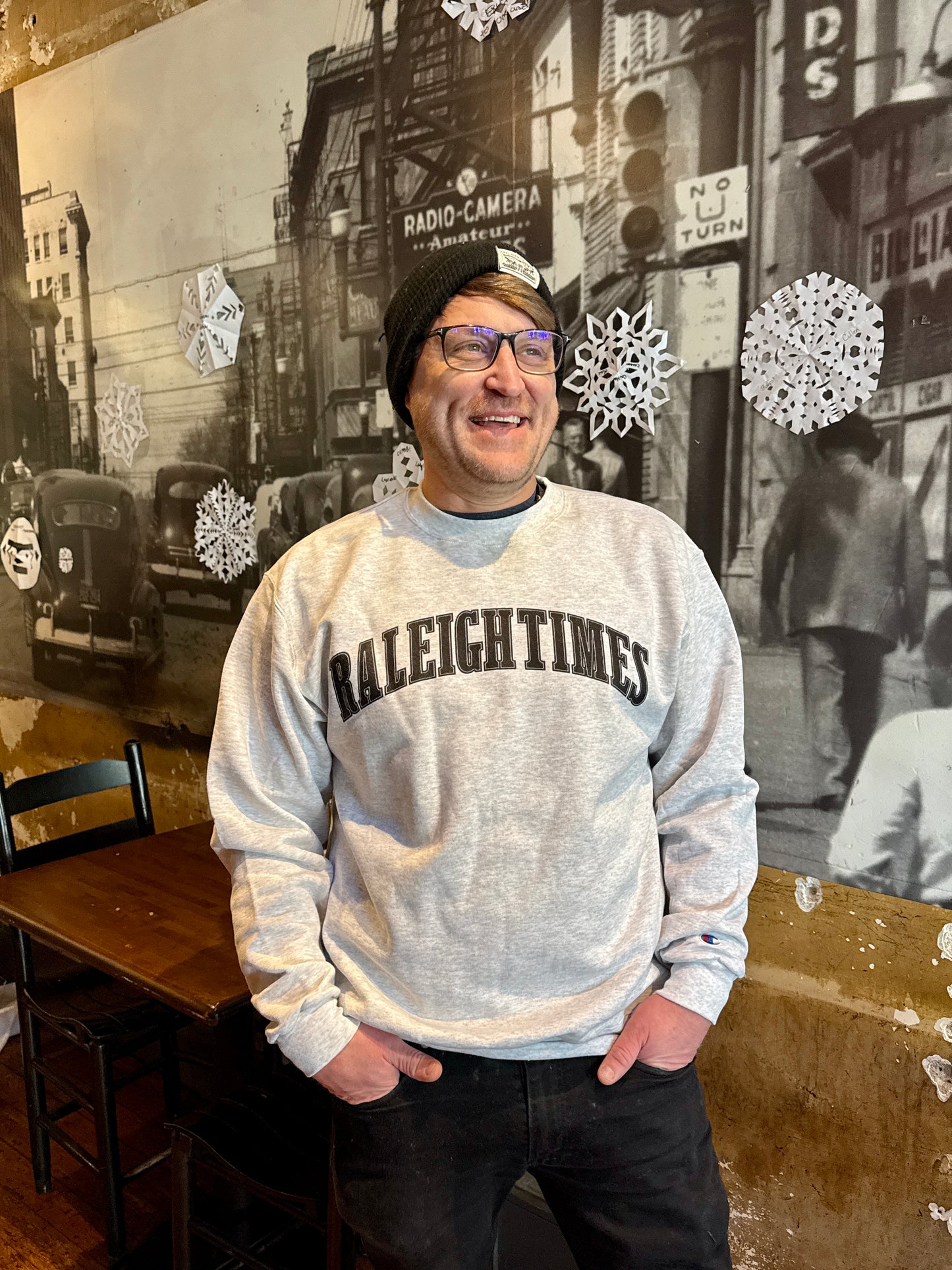 Raleigh Times Crewneck Sweatshirt