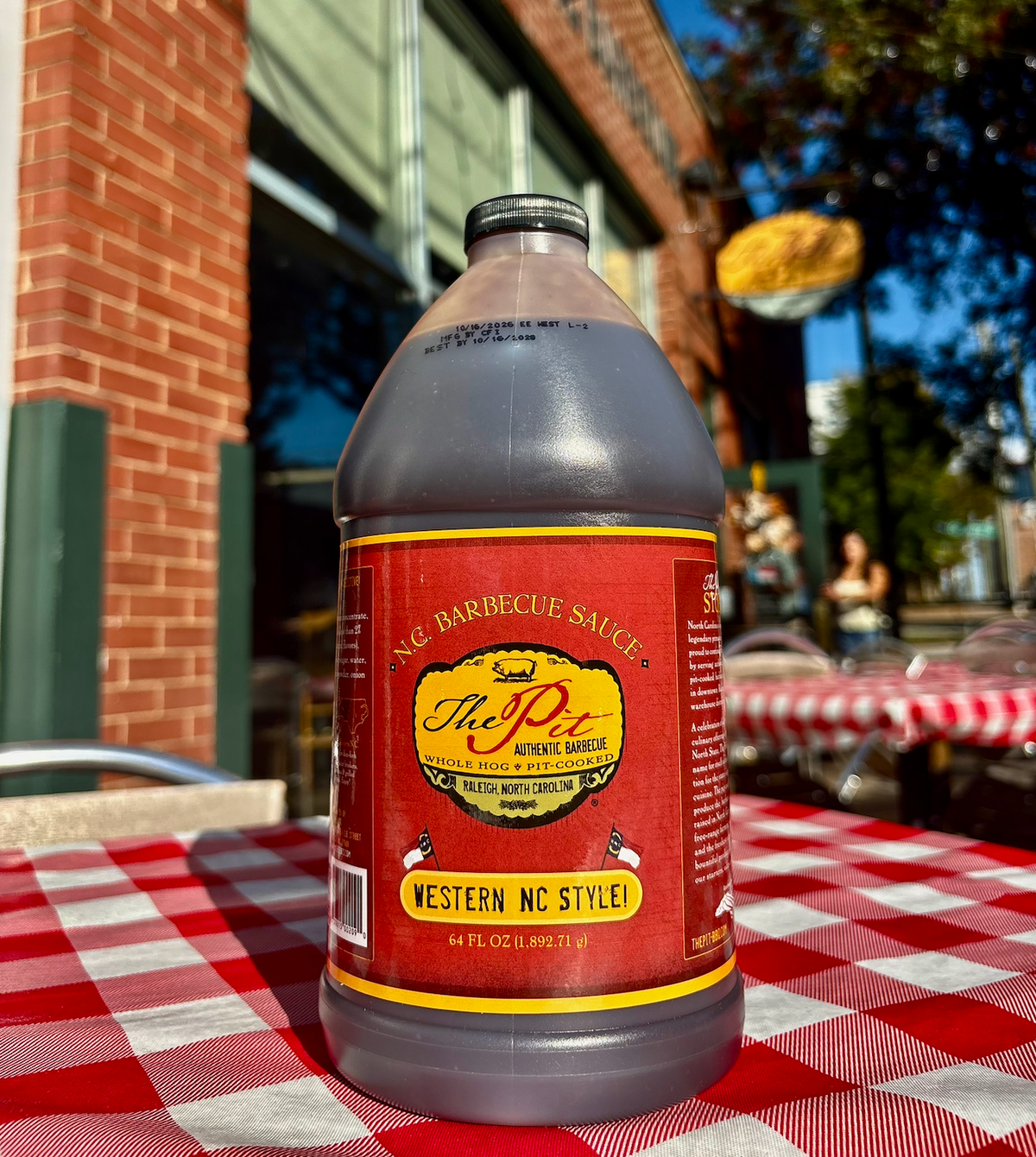 The Pit's Western NC Style BBQ Sauce 64 oz